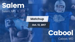 Matchup: Salem vs. Cabool  2017