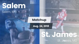 Matchup: Salem vs. St. James  2018