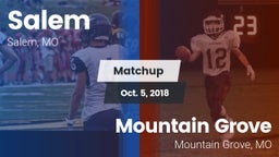 Matchup: Salem vs. Mountain Grove  2018