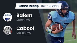 Recap: Salem  vs. Cabool  2018