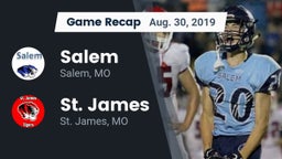 Recap: Salem  vs. St. James  2019