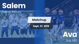 Matchup: Salem vs. Ava  2019