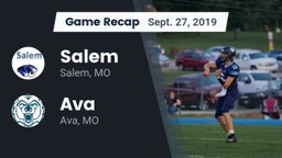 Recap: Salem  vs. Ava  2019