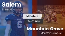 Matchup: Salem vs. Mountain Grove  2019