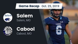 Recap: Salem  vs. Cabool  2019