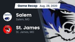 Recap: Salem  vs. St. James  2020