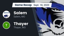 Recap: Salem  vs. Thayer  2020