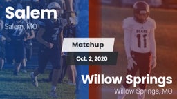 Matchup: Salem vs. Willow Springs  2020