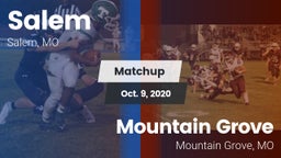 Matchup: Salem vs. Mountain Grove  2020