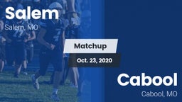 Matchup: Salem vs. Cabool  2020