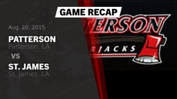 Recap: Patterson  vs. St. James  2015