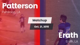 Matchup: Patterson vs. Erath  2016