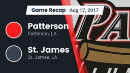Recap: Patterson  vs. St. James  2017
