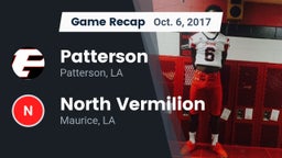 Recap: Patterson  vs. North Vermilion  2017