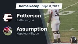 Recap: Patterson  vs. Assumption  2017