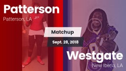 Matchup: Patterson vs. Westgate  2018