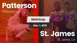 Matchup: Patterson vs. St. James  2019