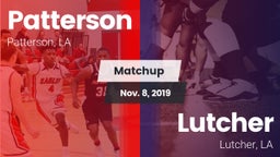 Matchup: Patterson vs. Lutcher  2019