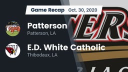 Recap: Patterson  vs. E.D. White Catholic  2020