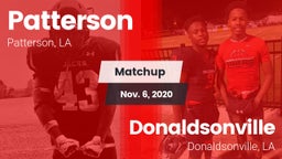 Matchup: Patterson vs. Donaldsonville  2020