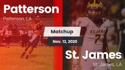 Matchup: Patterson vs. St. James  2020