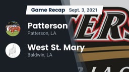 Recap: Patterson  vs. West St. Mary  2021