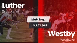 Matchup: Luther vs. Westby  2017
