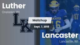 Matchup: Luther vs. Lancaster  2018