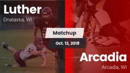 Matchup: Luther vs. Arcadia  2018