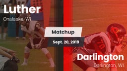Matchup: Luther vs. Darlington  2019