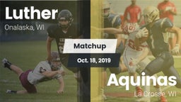 Matchup: Luther vs. Aquinas  2019