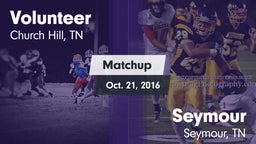 Matchup: Volunteer vs. Seymour  2016