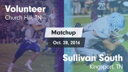 Matchup: Volunteer vs. Sullivan South  2016