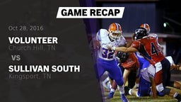 Recap: Volunteer  vs. Sullivan South  2016