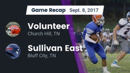 Recap: Volunteer  vs. Sullivan East  2017
