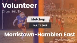 Matchup: Volunteer vs. Morristown-Hamblen East  2017