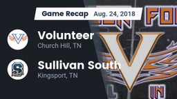 Recap: Volunteer  vs. Sullivan South  2018