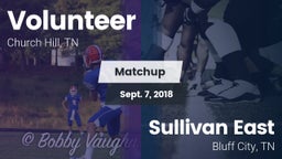 Matchup: Volunteer vs. Sullivan East  2018