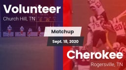 Matchup: Volunteer vs. Cherokee  2020