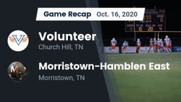 Recap: Volunteer  vs. Morristown-Hamblen East  2020