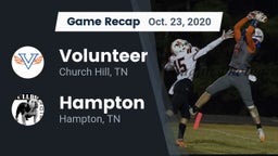 Recap: Volunteer  vs. Hampton  2020