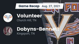Recap: Volunteer  vs. Dobyns-Bennett  2021