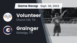 Recap: Volunteer  vs. Grainger  2022