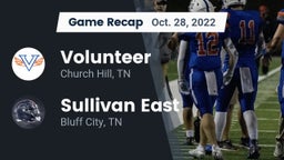 Recap: Volunteer  vs. Sullivan East  2022