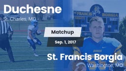 Matchup: Duchesne vs. St. Francis Borgia  2017