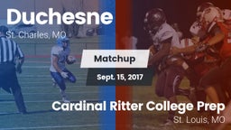 Matchup: Duchesne vs. Cardinal Ritter College Prep 2017