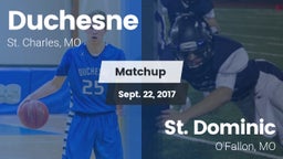 Matchup: Duchesne vs. St. Dominic  2017