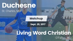 Matchup: Duchesne vs. Living Word Christian  2017