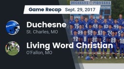 Recap: Duchesne  vs. Living Word Christian  2017