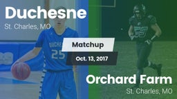 Matchup: Duchesne vs. Orchard Farm  2017